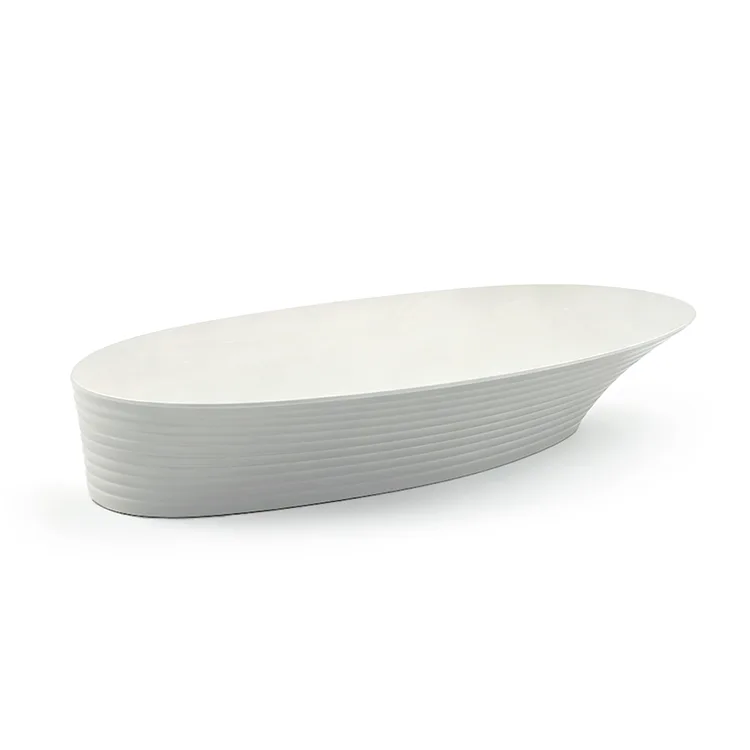 Flowing Curve FRP Lounge Seating